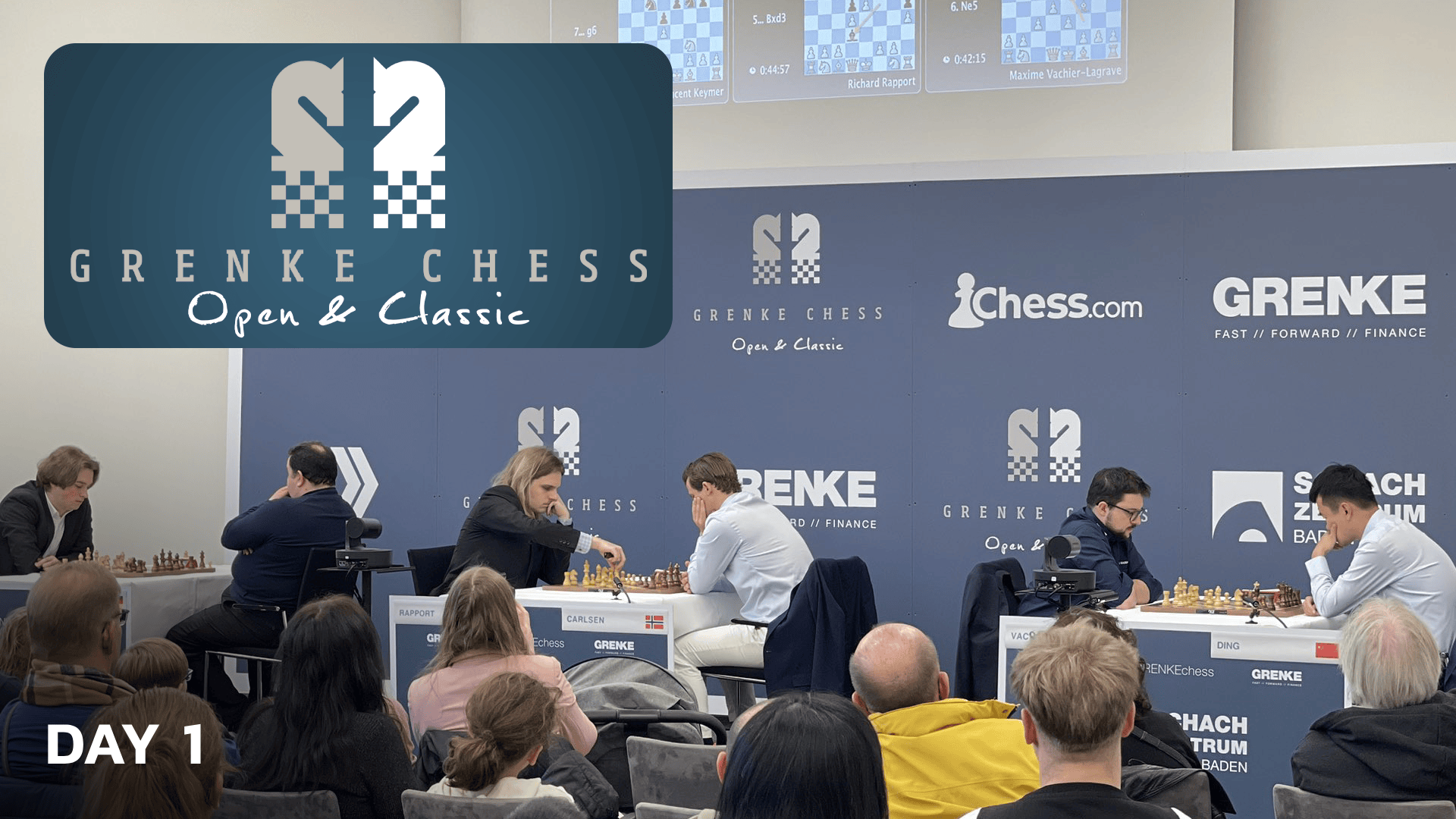 Rapport 击败 Carlsen，夺得 GRENKE 国际象棋经典赛冠军